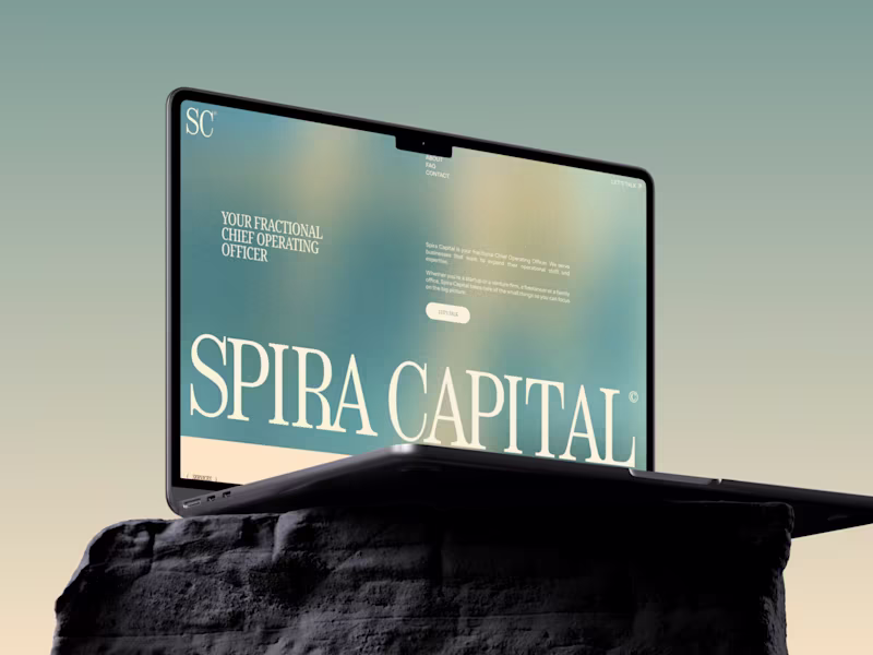 Cover image for Spira Capital | Branding • Website Design & Development