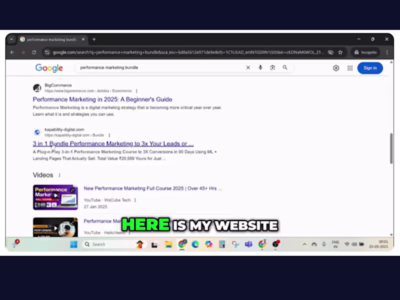 Cover image for SEO Case Study - YouTube