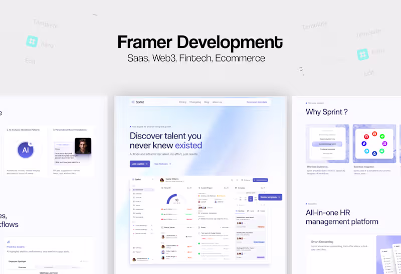 Cover image for Framer Development