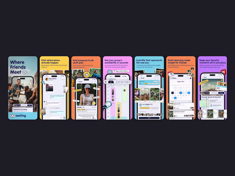 Cover image for App Store screenshots (Owting iOS)