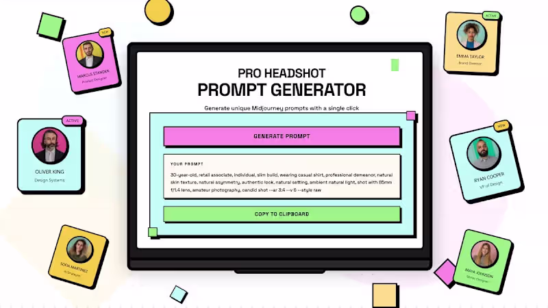 Cover image for Working on a quick tool that helps designers generate Midjou...