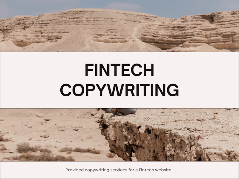 Cover image for Copywriting for TranSwap (Fintech)