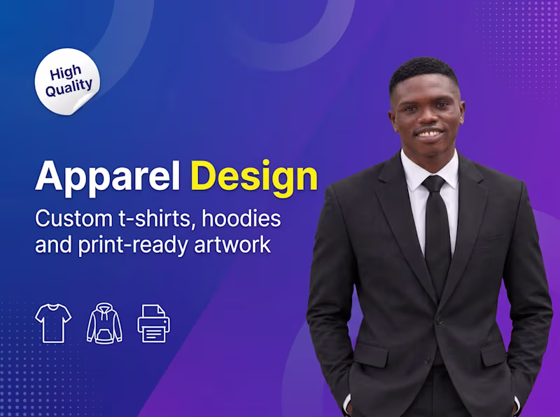 Cover image for Apparel Design | T-Shirt Design | Hoodie Design