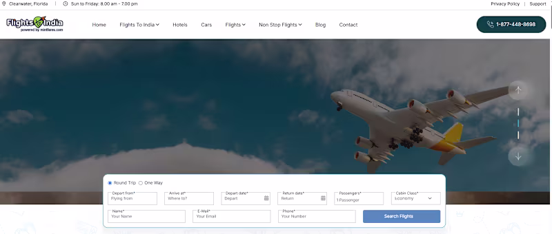 Cover image for FLIGHTSINDIA