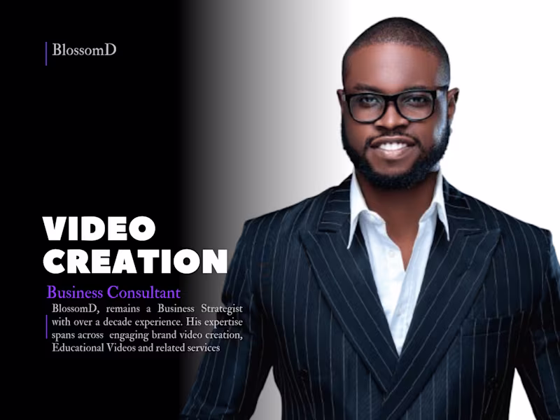 Cover image for Create & Edit Videos, Sync Voice, animations, Engaging FX