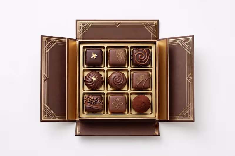 Cover image for Premium Luxury Chocolate Box Packaging Design