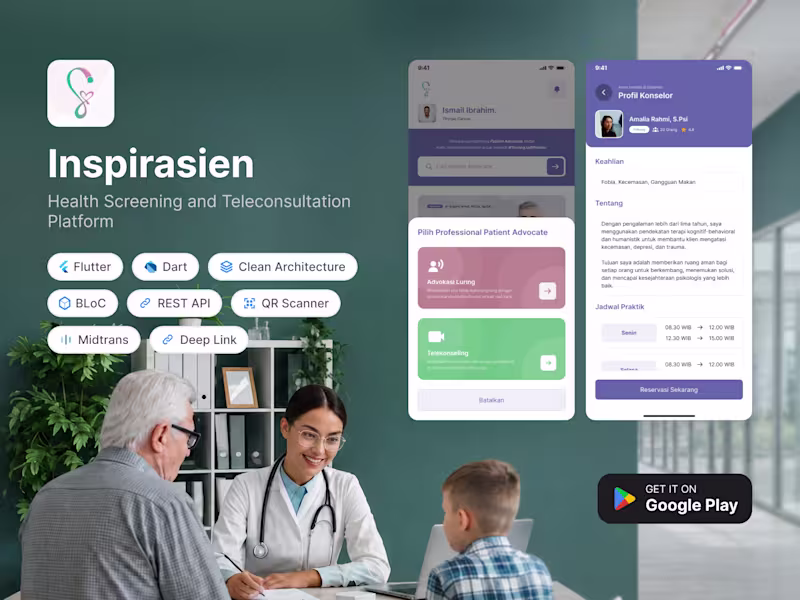 Cover image for Health Screening and Teleconsultation Platform Development