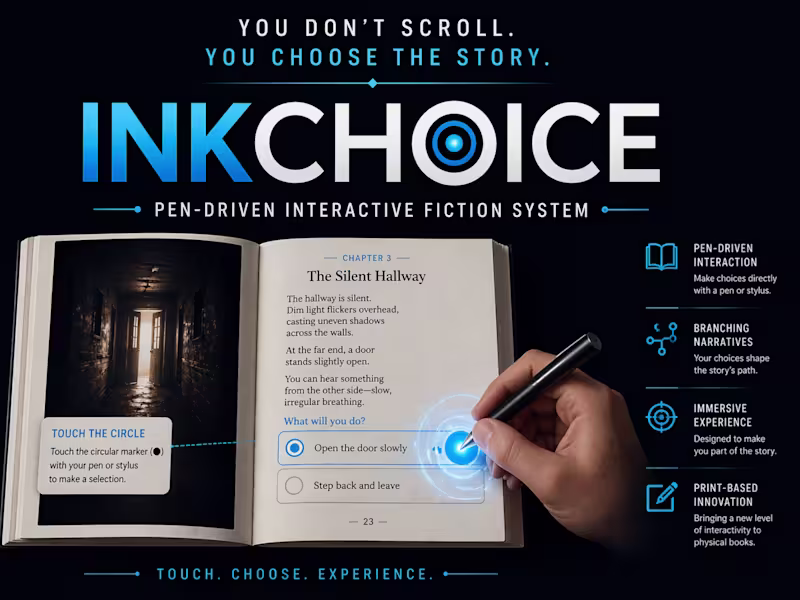 Cover image for InkChoice is a pen-driven interactive