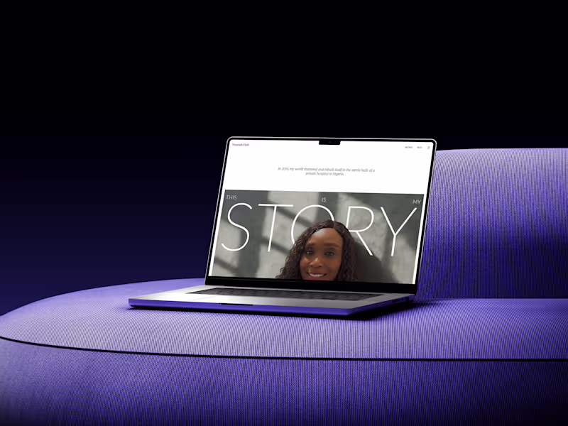 Cover image for Wellness Entrepreneur Personal Brand Site