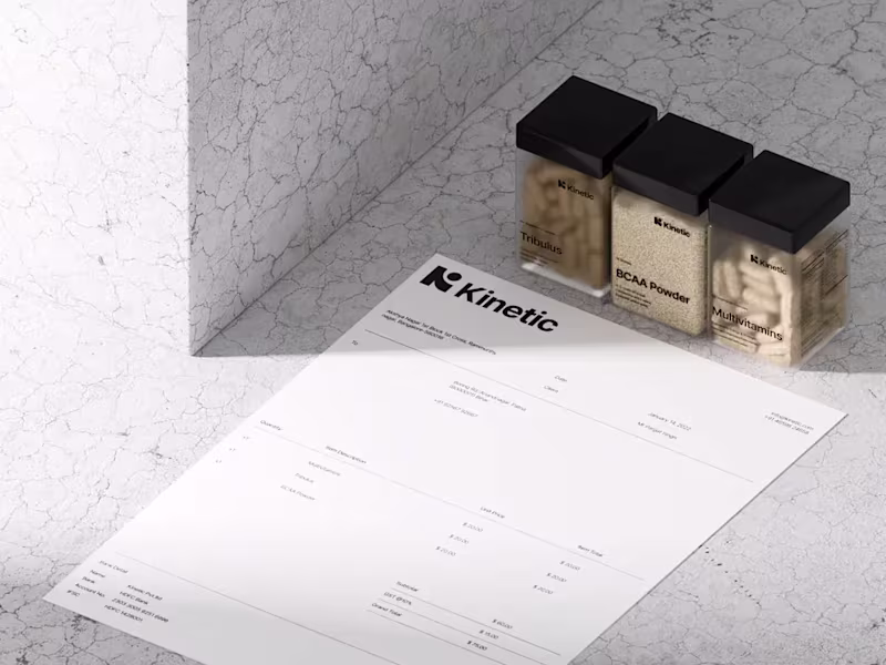 Cover image for Supplements (Kinetic) Case Study