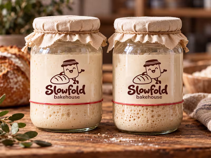 Cover image for Slowfold Bakehouse — Sourdough Bakery Branding & Packaging