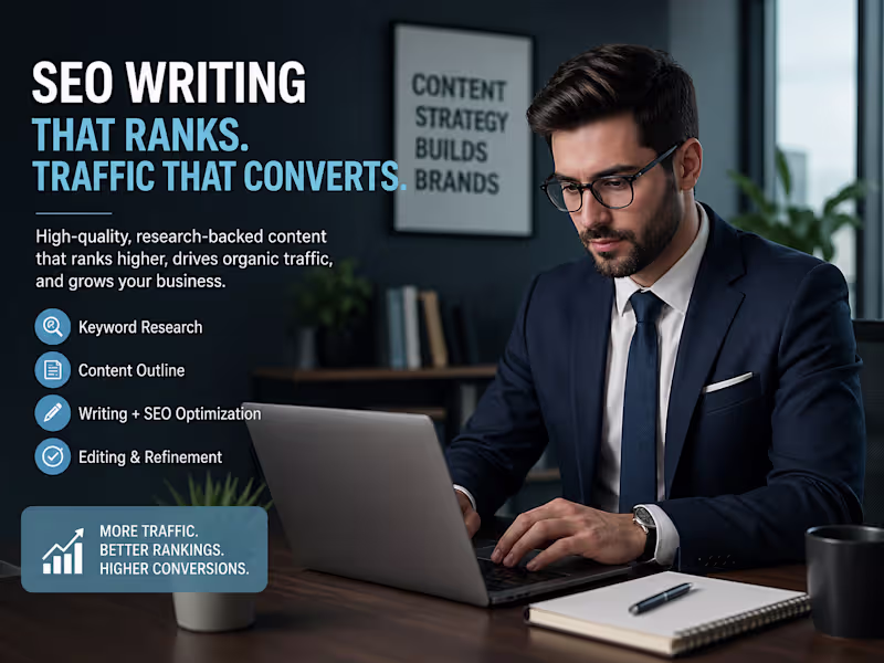 Cover image for SEO-optimized blog posts that rank and convert for SaaS brands