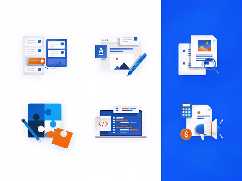 Cover image for Custom Icons & Illustrations