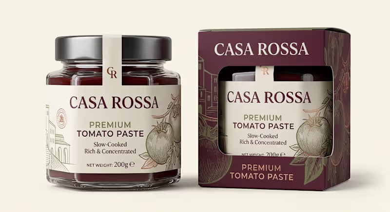 Cover image for Premium Tomato Paste Packaging |