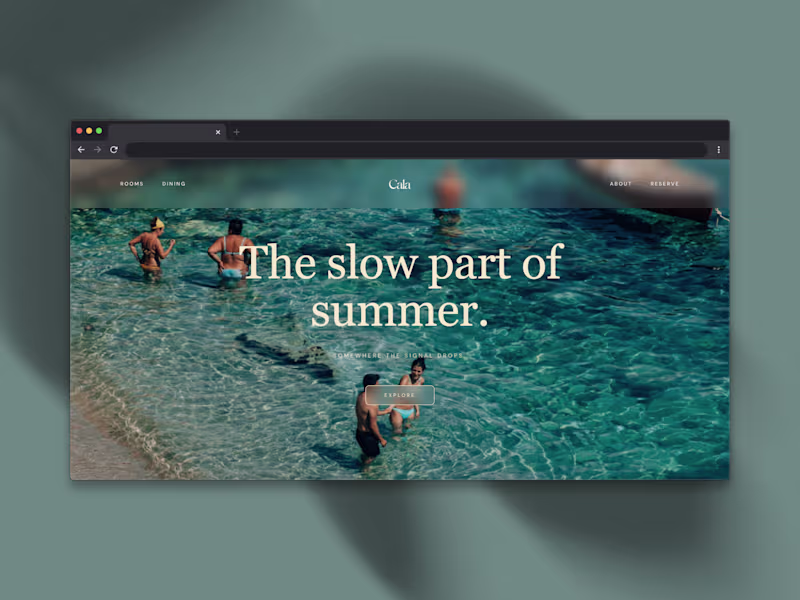 Cover image for Hotel Brand Identity and Website
