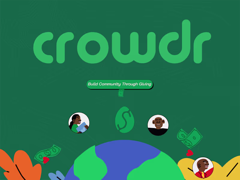 Cover image for Crowdr | Visual Identity & Brand System