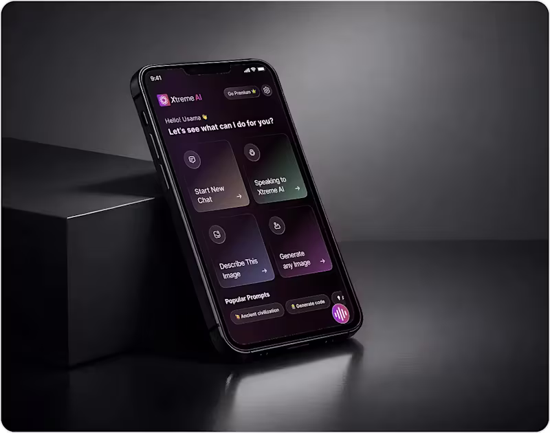 Cover image for AI Mobile App Design & Development | AI Chatbot | AI Agents