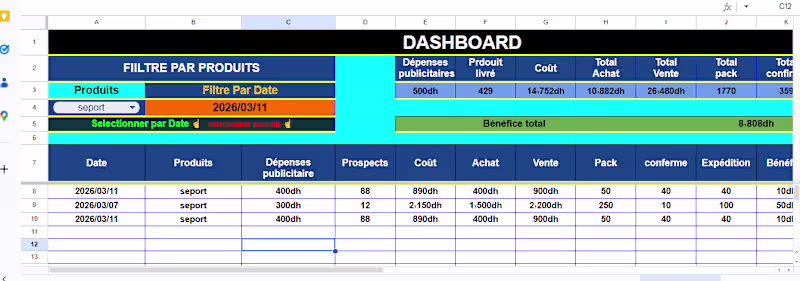 Cover image for Automated Excel & Google Sheets Dashboards