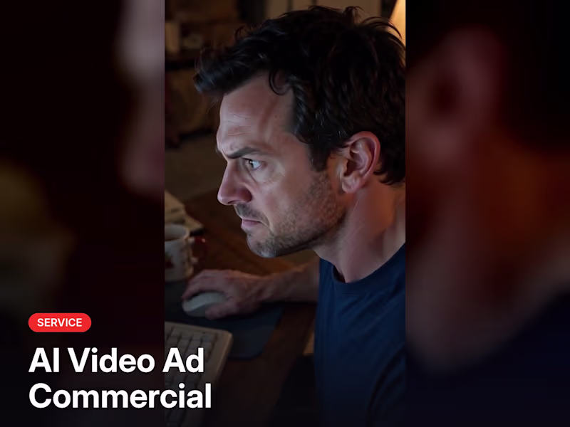 Cover image for AI Video Ad or Commercial (20 to 30s), Script to Final Cut