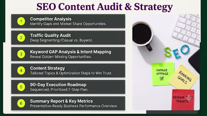 Cover image for SEO Content Audit & Strategy