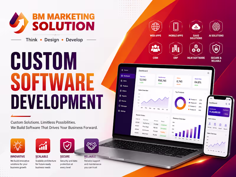Cover image for Custom Software Development