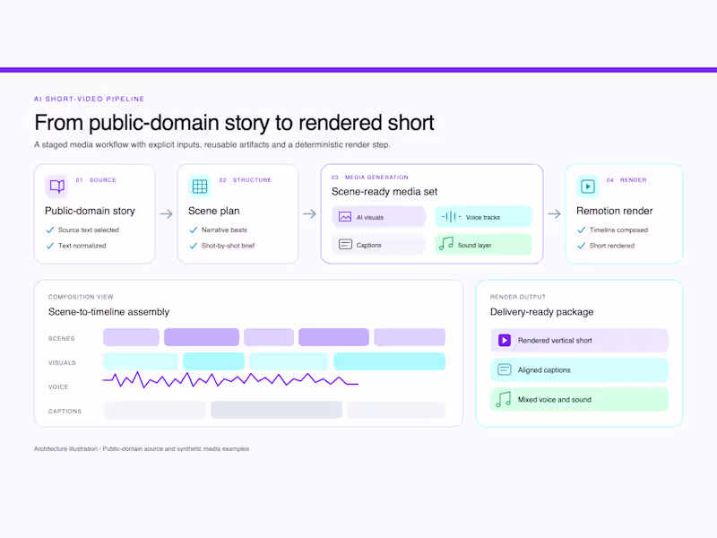 Cover image for AI Short-Video Factory & Cross-Platform Publishing