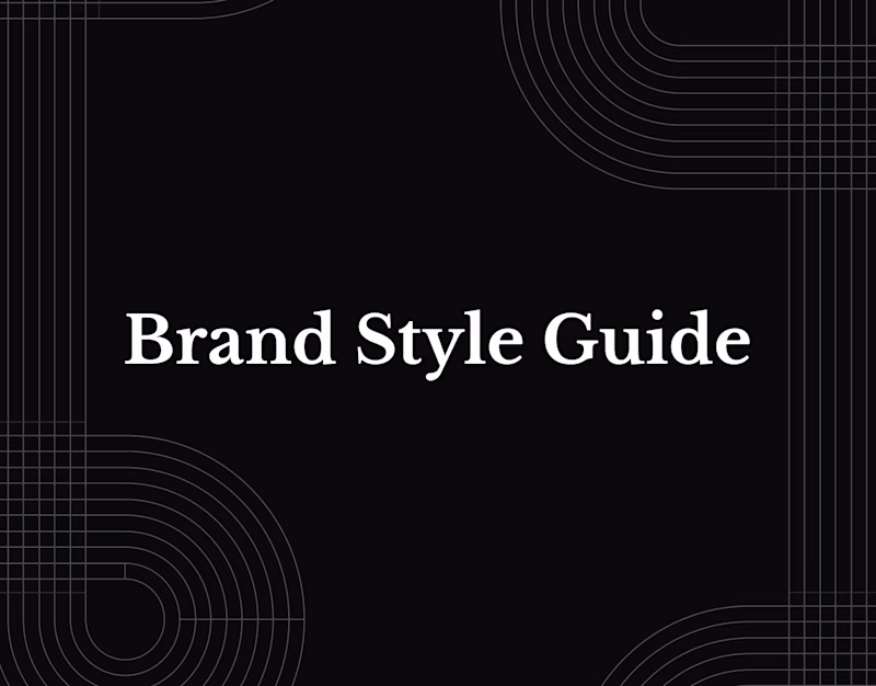 Cover image for Brand Style Guide