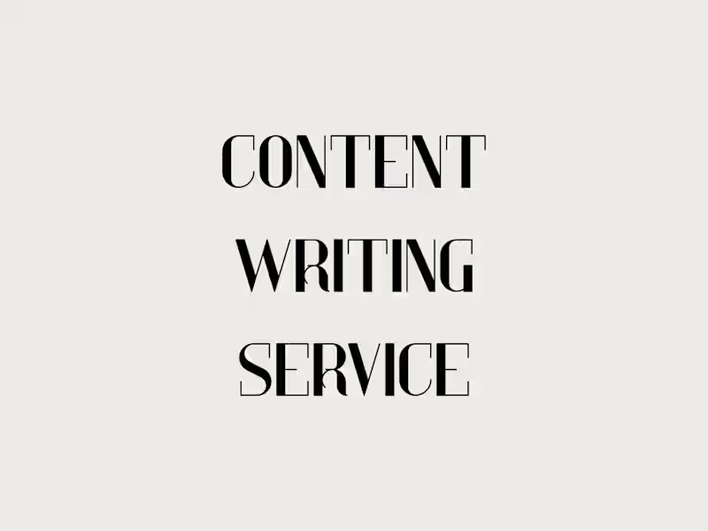 Cover image for Blog Post Writing Services