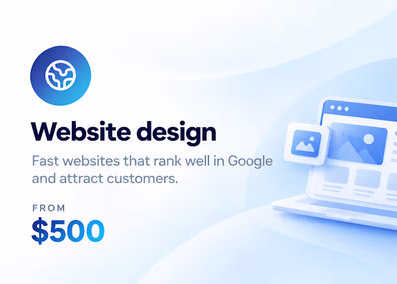 Cover image for Website design & Development