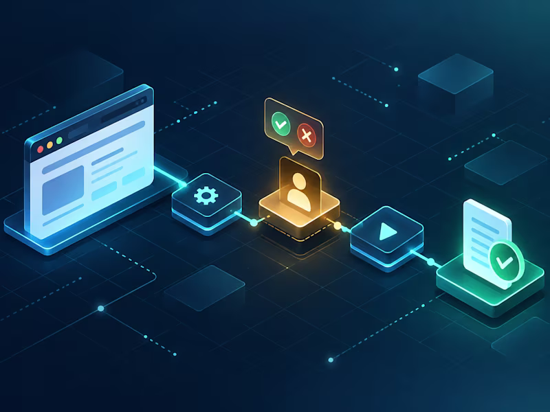 Cover image for Approval-aware browser automation