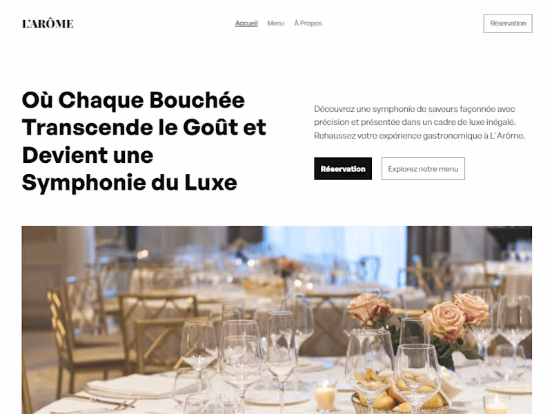 Cover image for Restaurant L’Arôme Dijon