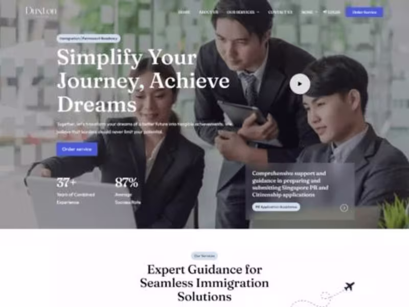 Cover image for Immigration and PR-Consulting