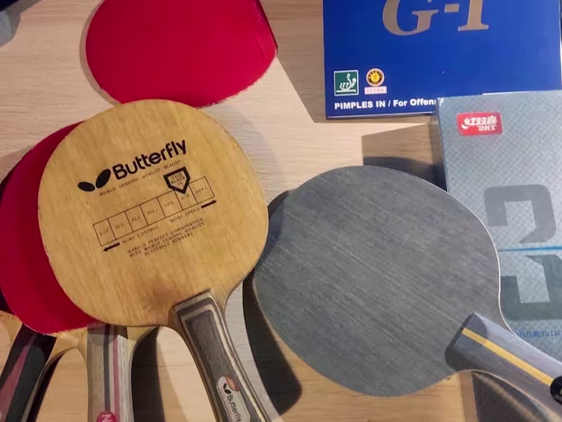 Cover image for Blog Post| How to Choose a Table Tennis Racket for Beginners