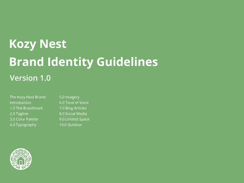 Cover image for Brand Guidelines