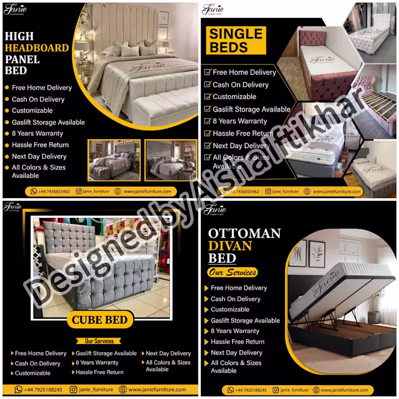 Cover image for Client Furniture business social media posts