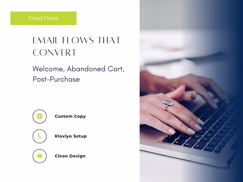 Cover image for Klaviyo Email Flows That Convert