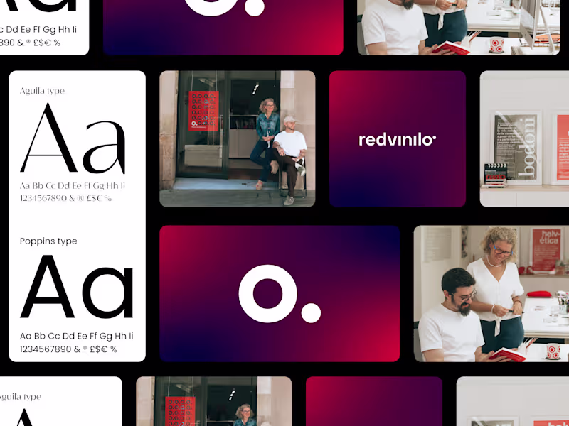 Cover image for Visual identity | redvinilo agency