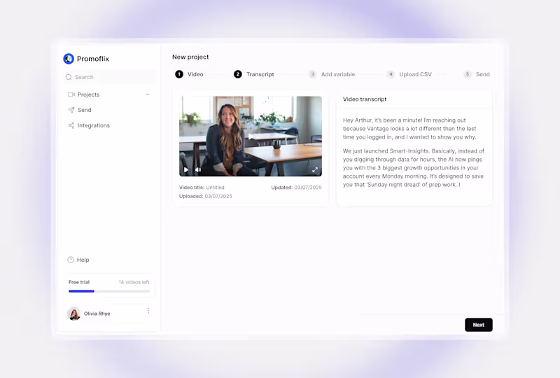 Cover image for Promoflix is an AI-powered platform