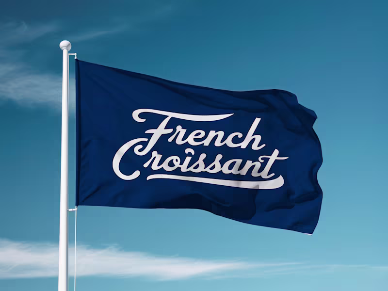 Cover image for Brand identity design for French Croissant