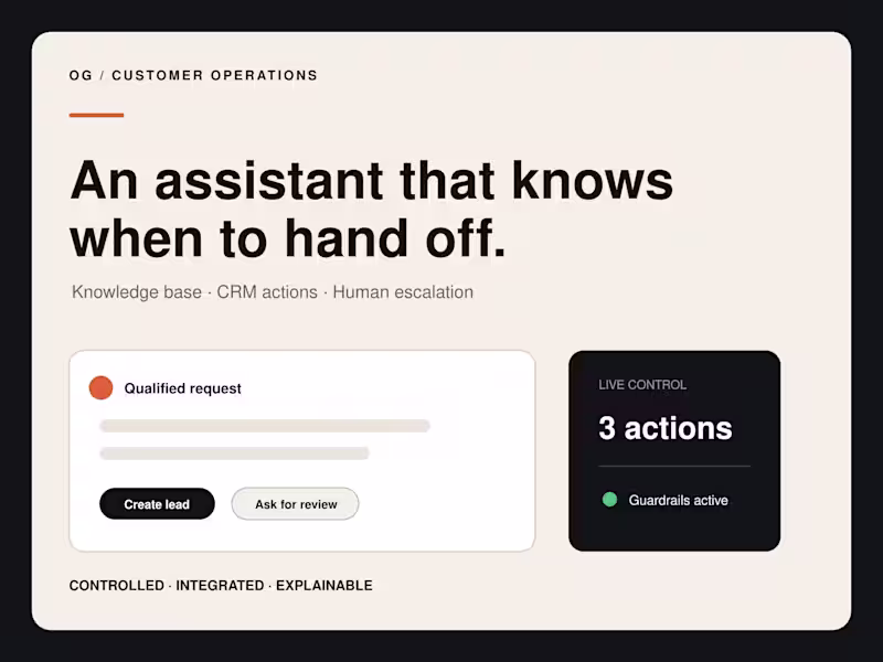 Cover image for AI Customer Assistant with CRM Integration