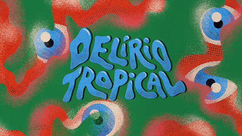 Cover image for Custom lettering for Delírio Tropical
