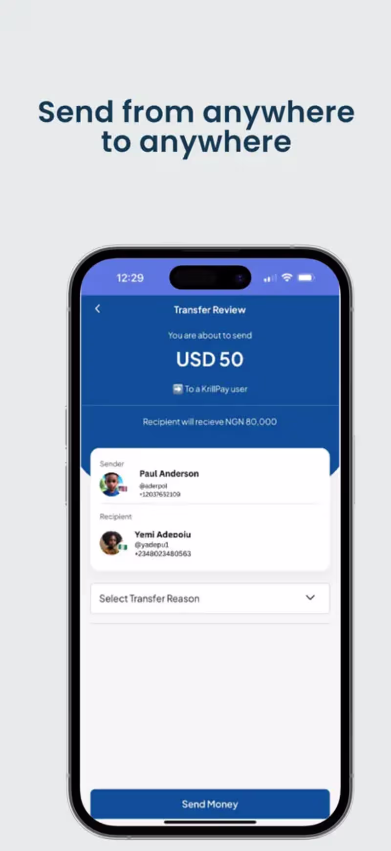 Cover image for Developed KrillPay, a fintech app