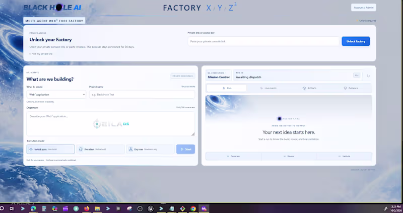 Cover image for Factory XYZ, a private multi-agent