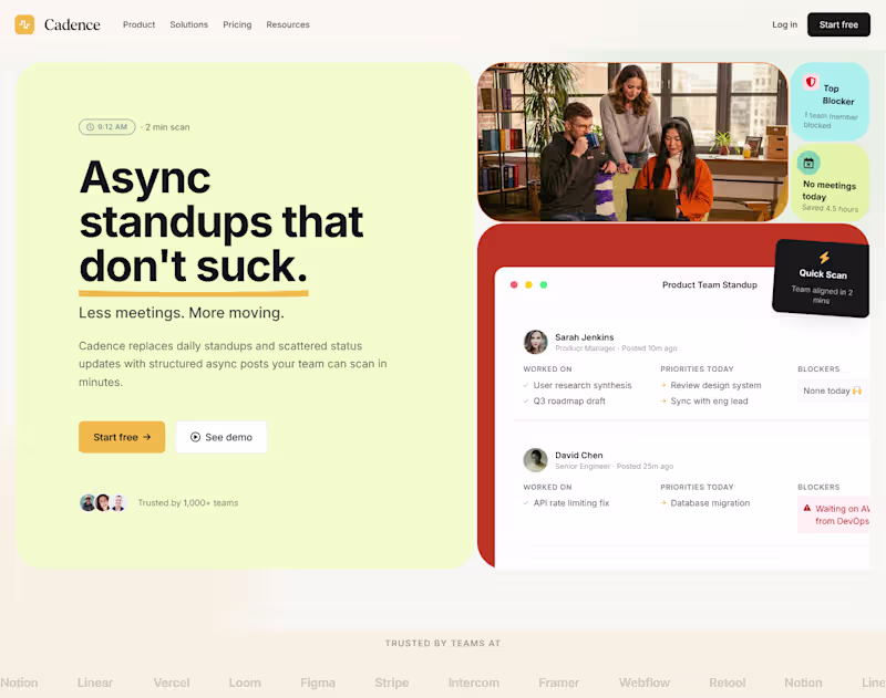 Cover image for A SaaS based webdesign