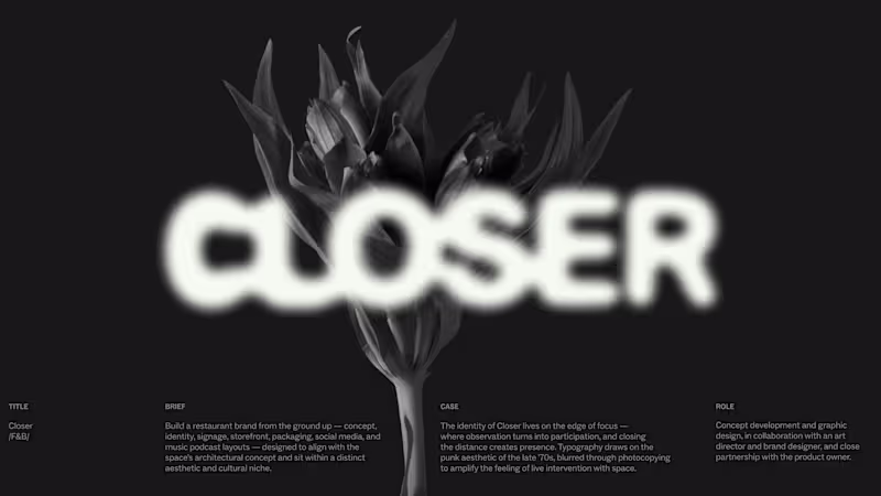 Cover image for Closer
