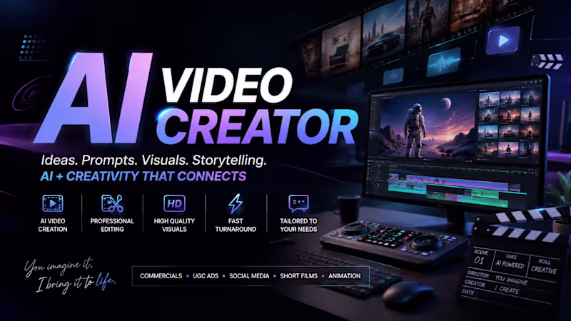 Cover image for AI Video Editing — Social Media & Content