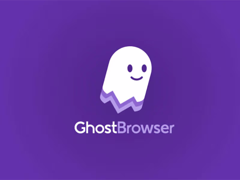 Cover image for Branding, logo design, and UI/UX design for Ghost Browser, a...