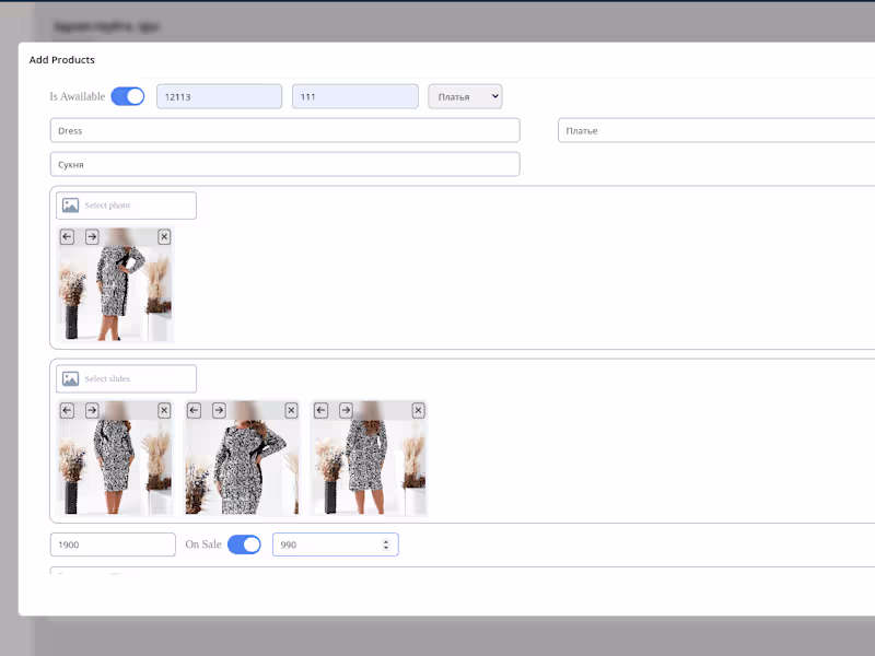 Cover image for Admin Panel with CRM and Warehouse Management Functions
