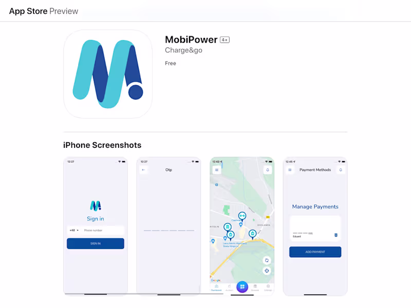 Cover image for MobiPower: Power Management App