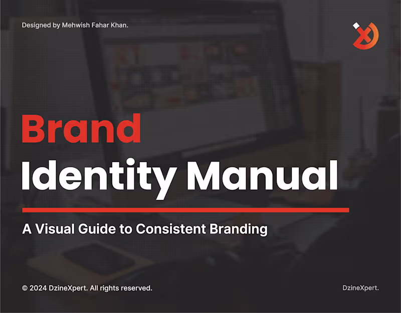 Cover image for DzineXpert® Brand Guidelines | Brand Identity